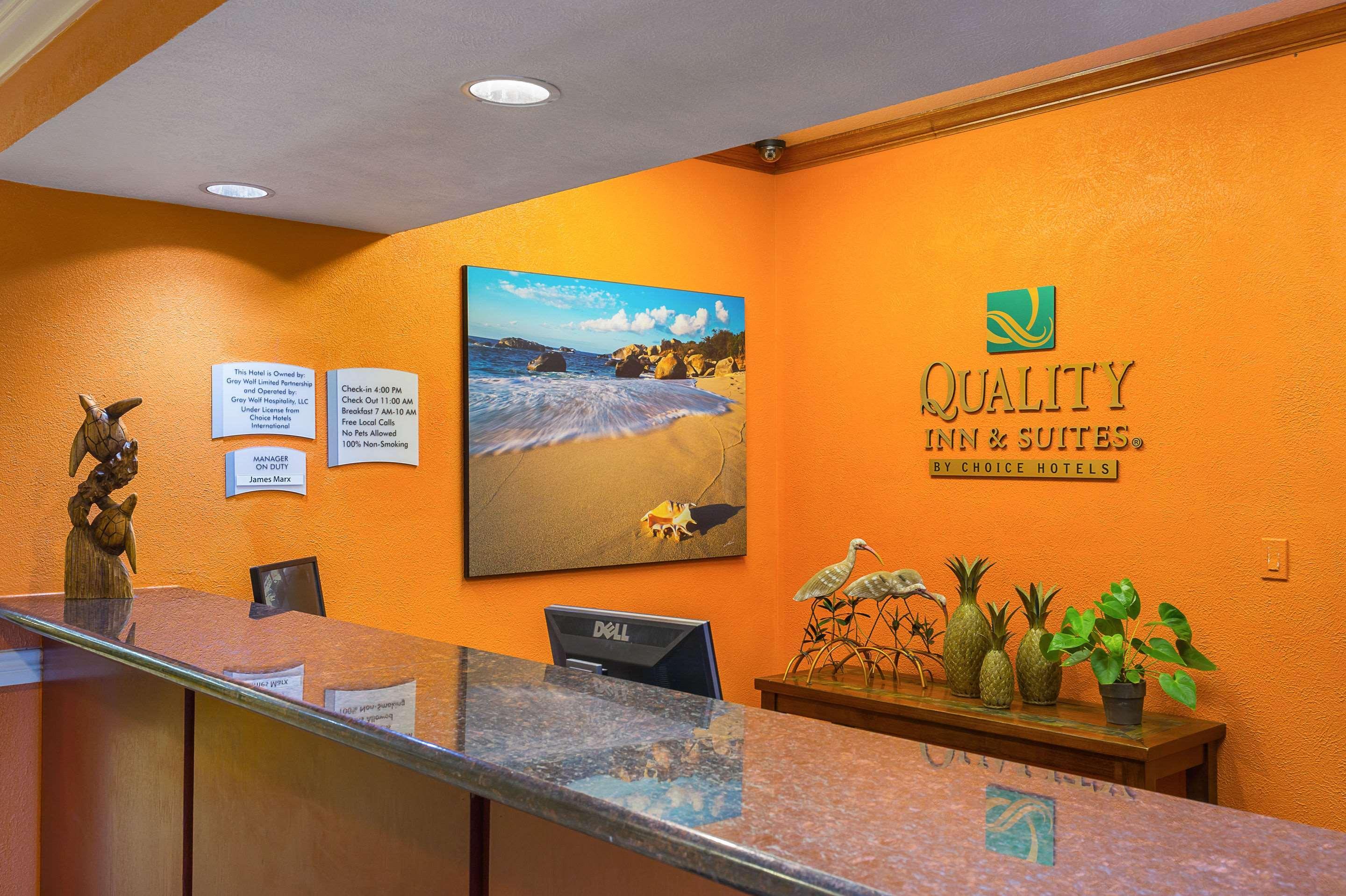 Quality Inn & Suites Galveston - Beachfront Esterno foto