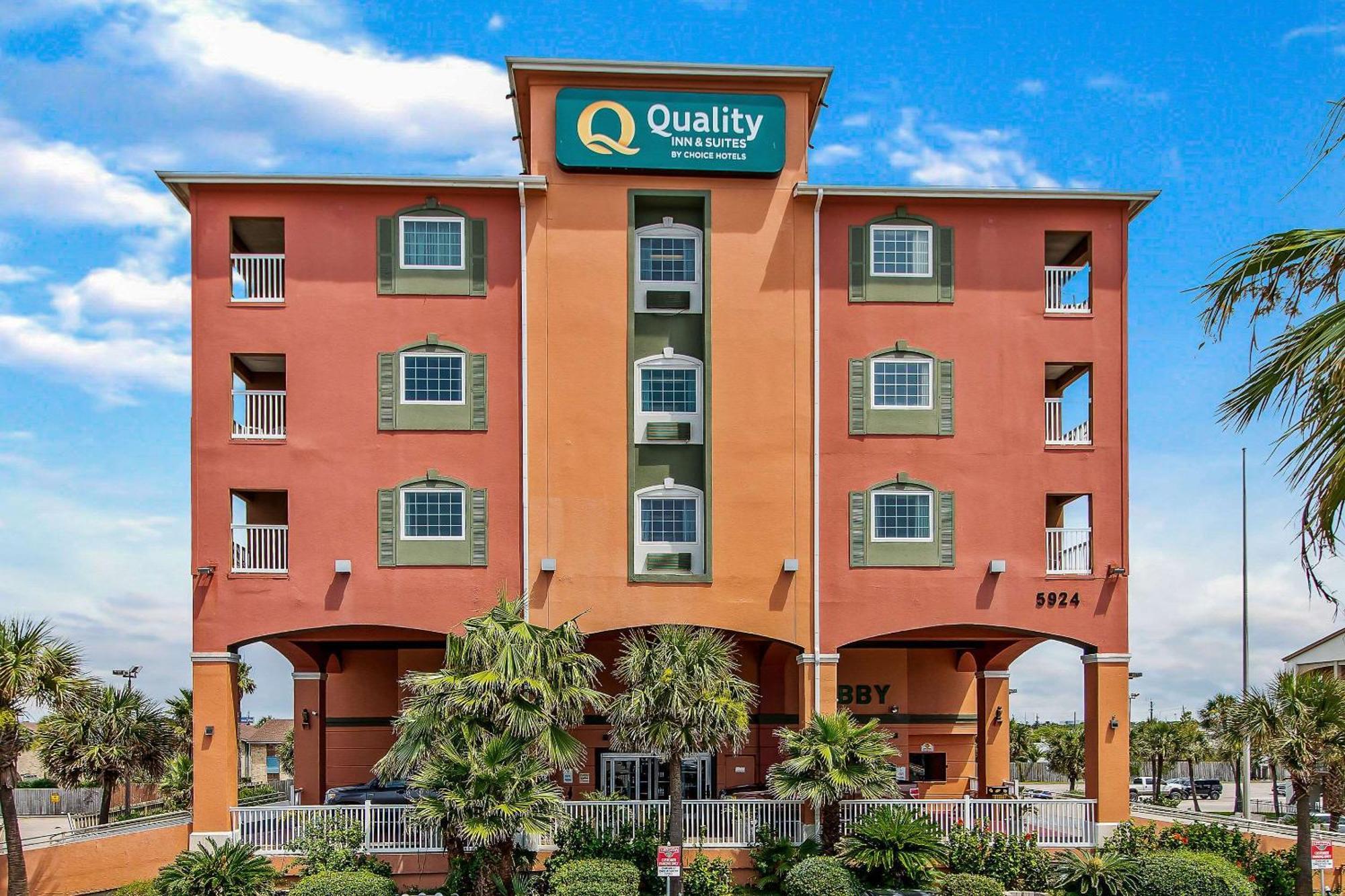 Quality Inn & Suites Galveston - Beachfront Esterno foto